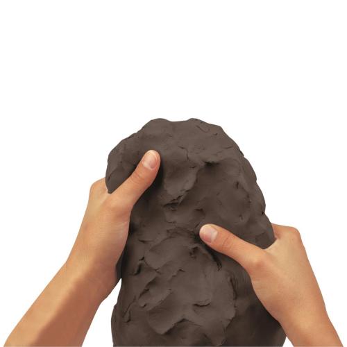 Přírodní keramická hmota bez výpalu - černá a šedá