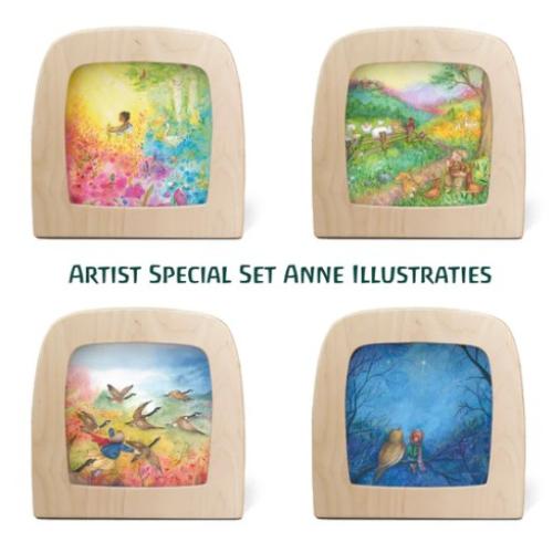 Lampa se sadou stínítek Putování v průběhu roku