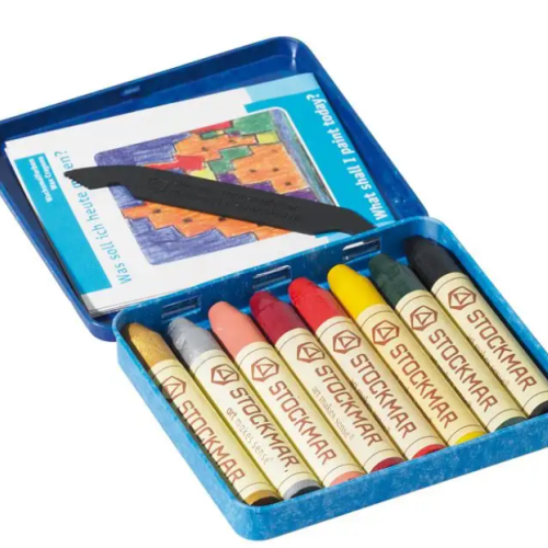 Voskové PASTELKY 8ks, doplňkové barvy varianta 2