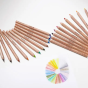 Stockmar široké pastelky, šestihranné - 24+1ks, šestihranné pastelky dřevěné