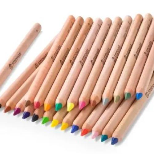 Stockmar široké pastelky, trojhranné