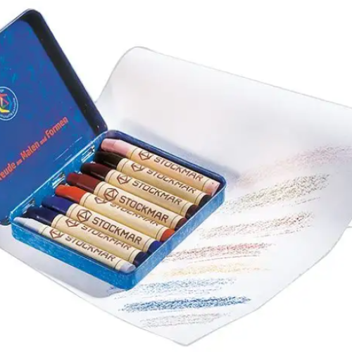 Voskové PASTELKY 8ks, doplňkové barvy