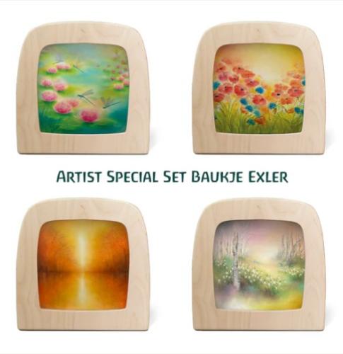 Lampa se sadou stínítek Příroda v koloběhu ročních období