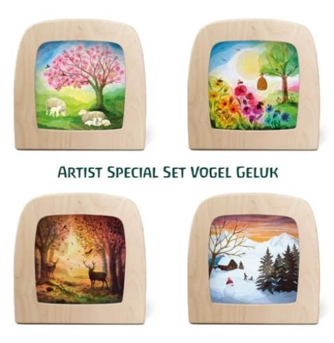 Lampa se sadou stínítek Tichý běh roku