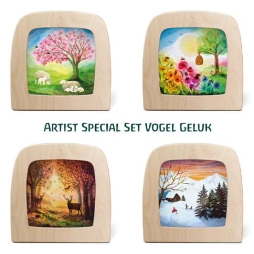 Lampa se sadou stínítek Tichý běh roku