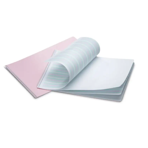 Cvičebnice psaní 30x21cm 9-9-9 spirálová vazba - linkovaná a nelinkovaná strana