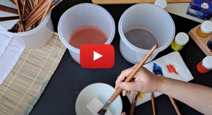 Péče o štětce | mercurius.cz